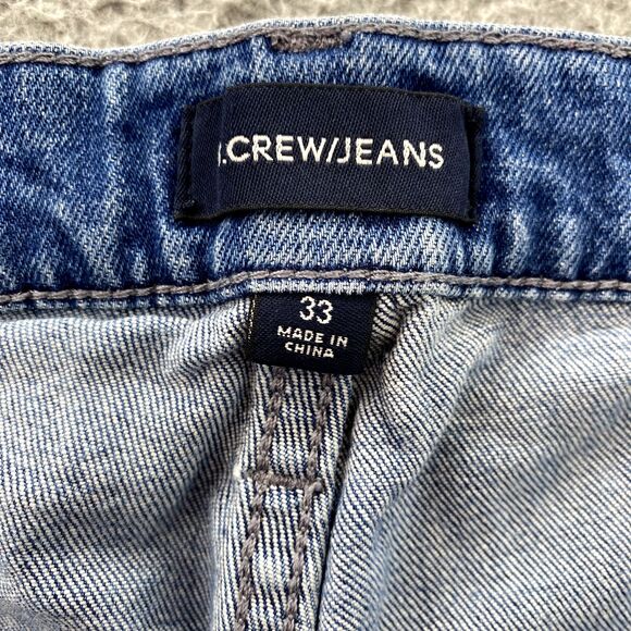 J.Crew Demi Boot Jean Women 33 WideLeg Front Pocket Y2k Western Academia Classic - Picture 9 of 15